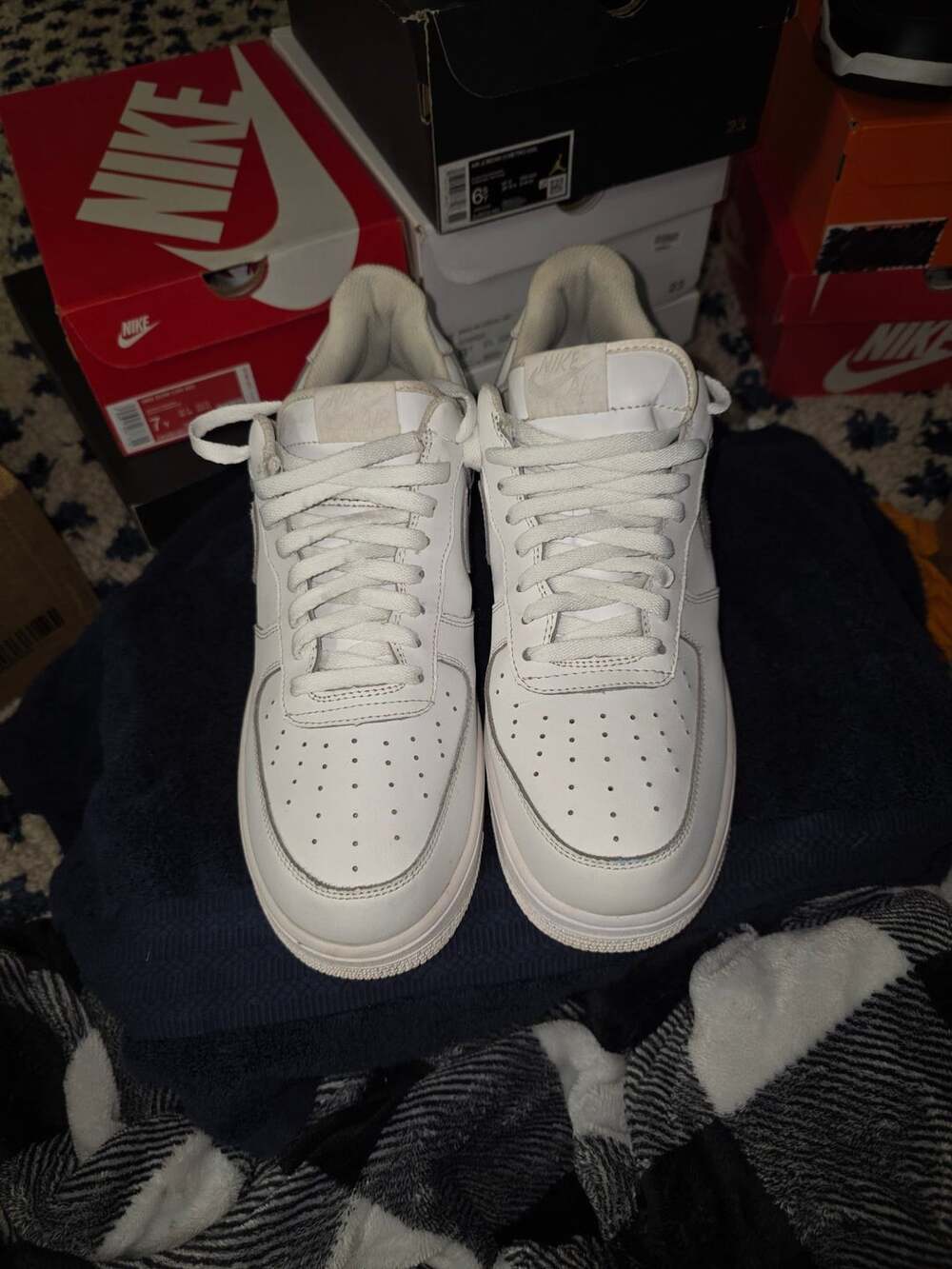 Nike Air Force 1 Low Triple White Sneakers